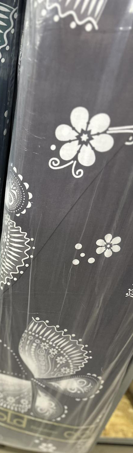 Ткань для постельного белья Бязь "Gold" Lux GL3434grey