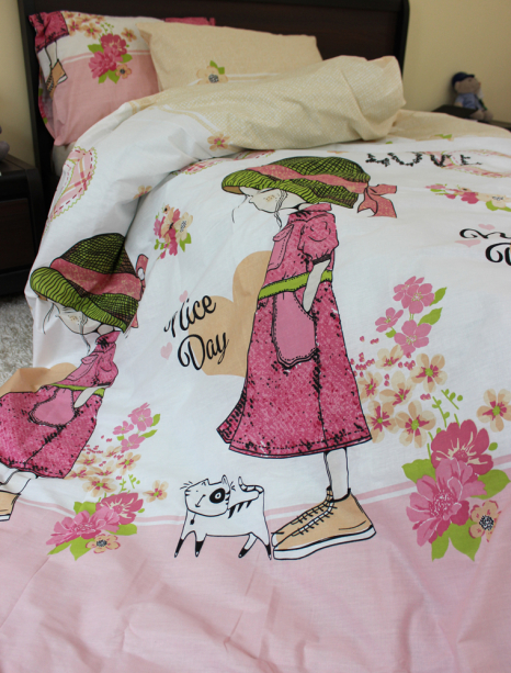 Дитячий комплект з Бязі "Gold" №164315 Черешенка™