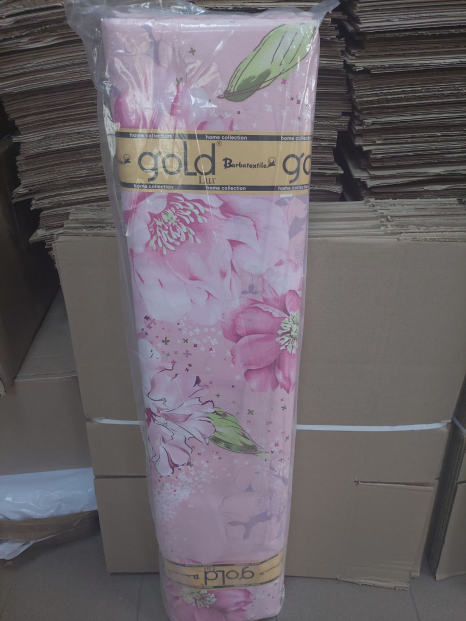 Ткань для постельного белья Бязь "Gold" Lux GL9678pink