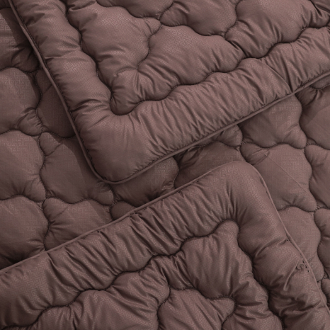 Двоспальна ковдра мікрофібра/холофайбер №46004