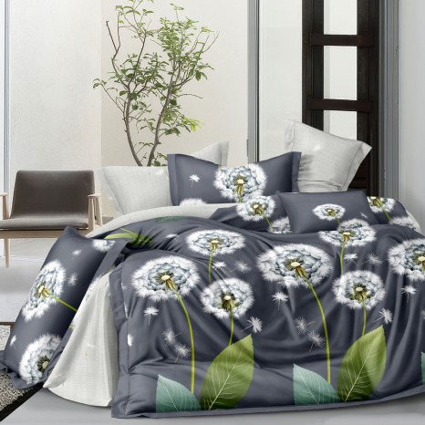 Евро макси набор постельного белья 200*220 из Сатина №442872 Черешенка™