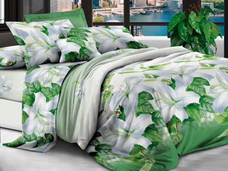 Двуспальный набор постельного белья 180*220 из поликотона №204148 Черешенка™