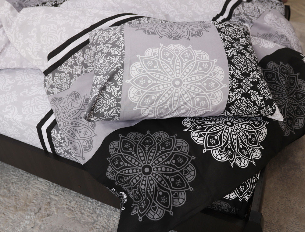 Євро-максі набір постільної білизни 200*220 із Бязі "Gold" №151433 Черешенка™