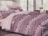 Семейный набор хлопкового постельного белья из Сатина №1905AB Черешенка™