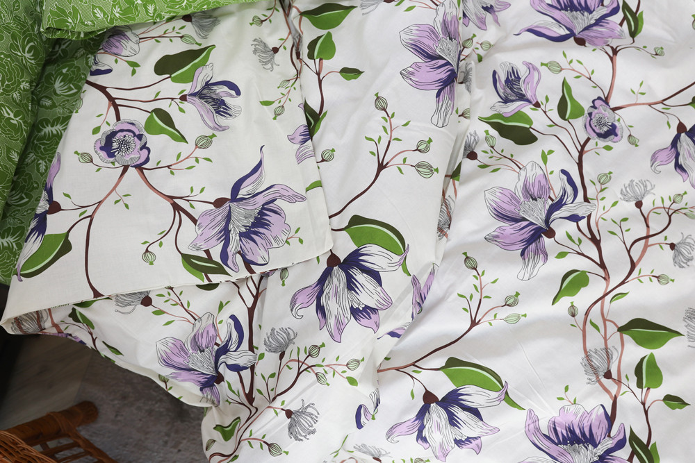 Двуспальный набор постельного белья 180*220 из Бязи "Gold" №157870AB Черешенка™