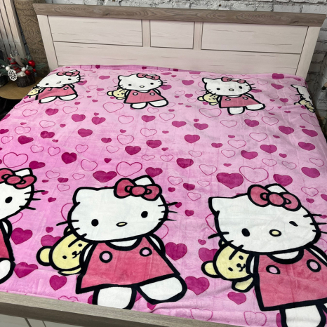 Полуторний флісовий плед №33121