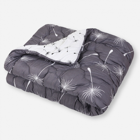 Полуторна ковдра мікрофібра/холофайбер двостороння №40156