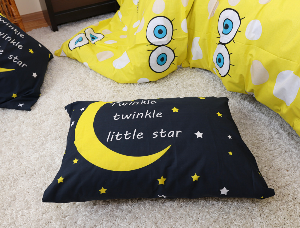 Полуторний набір постільної білизни 150*220 із Бязі "Gold" №164447AB Черешенка™