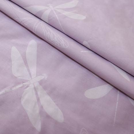 Ткань для постельного белья Бязь "Gold" Lux "Стрекоза" GL1542 (A+B) - (50м+50м)