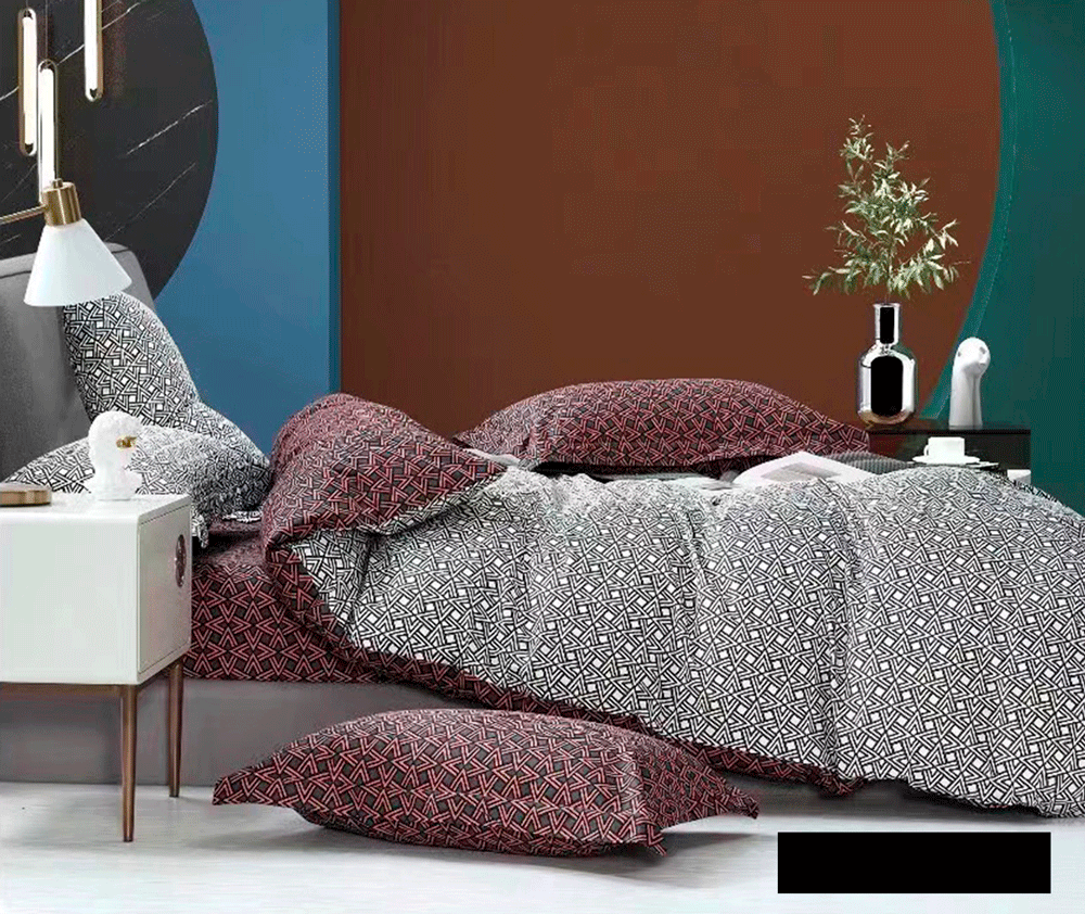 Тканина для постільної білизни Сатин S-374 (A+B) - (60м+60м)