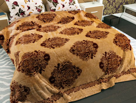 Євро-максі флісовий плед №336511