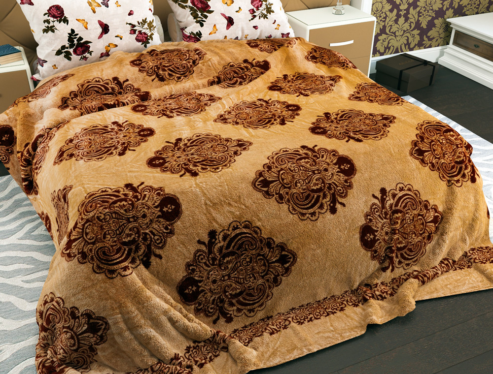 Євро-максі флісовий плед №336511