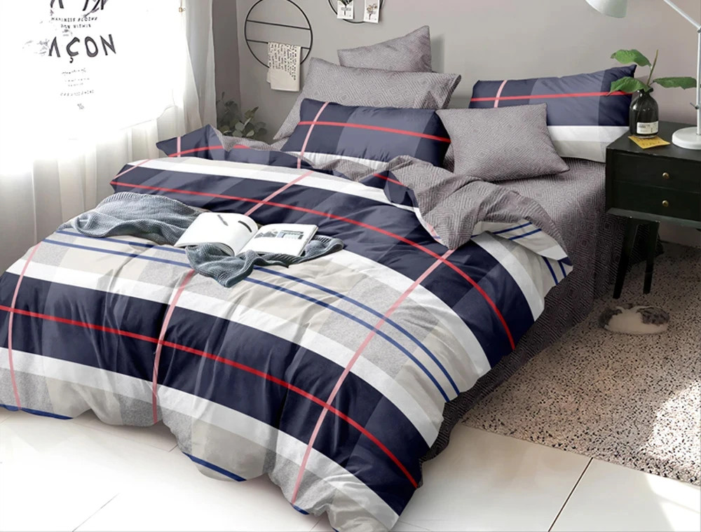 Семейный набор хлопкового постельного белья из Бязи "Gold" №157849 Черешенка™