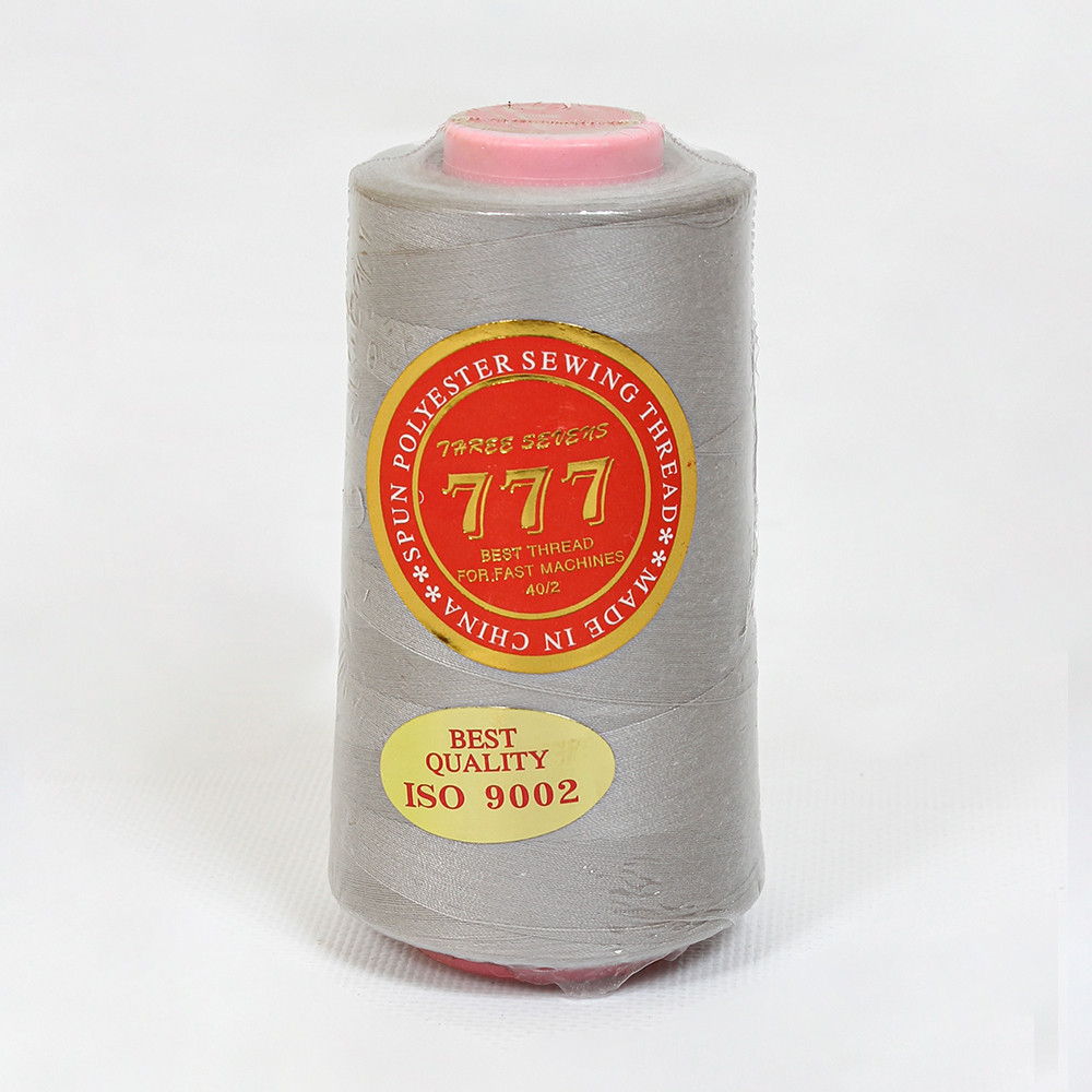 Нитки 777 40/2 205 світло-сірий