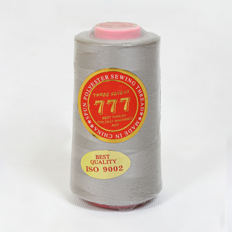 Нитки 777 40/2 205 світло-сірий