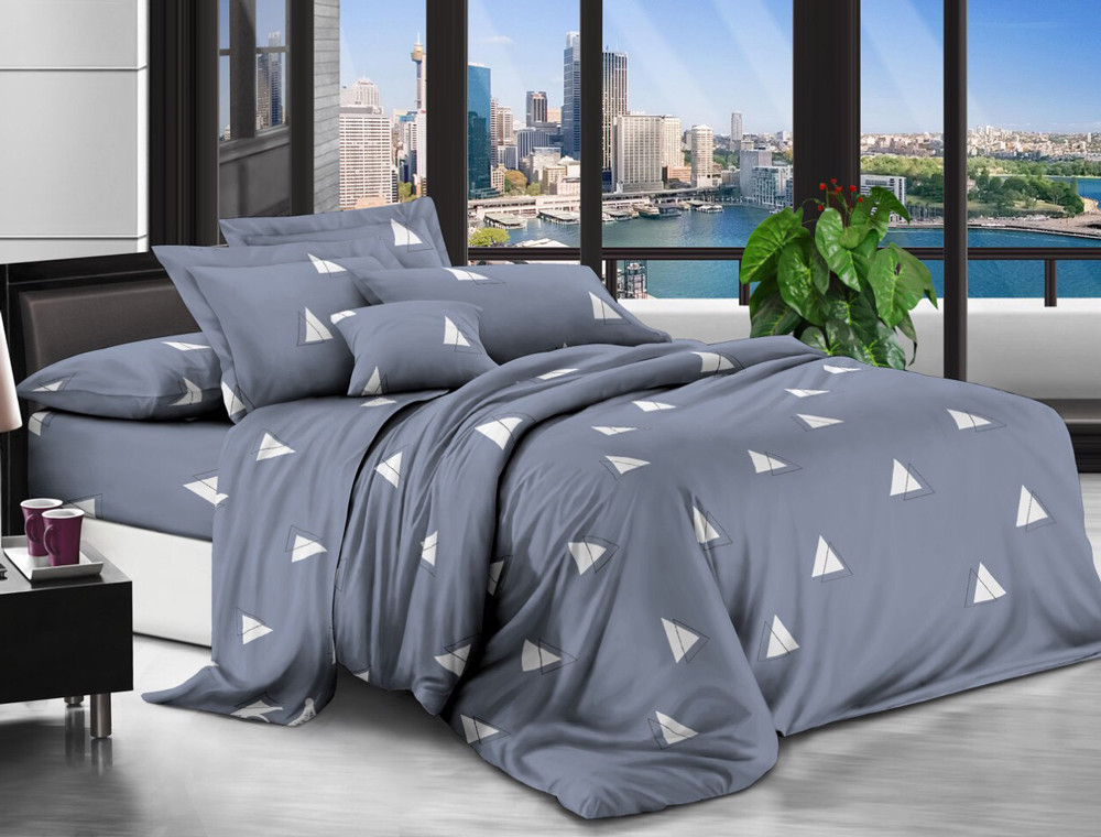 Двоспальний набір постільної білизни 180*220 із Ранфорсу №1836503 Черешенка™