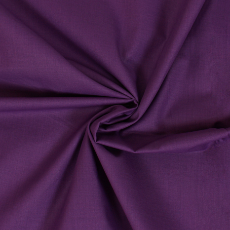 Тканина для постільної білизни Бязь "Gold" Lux однотонна GLpurpleG (50м)