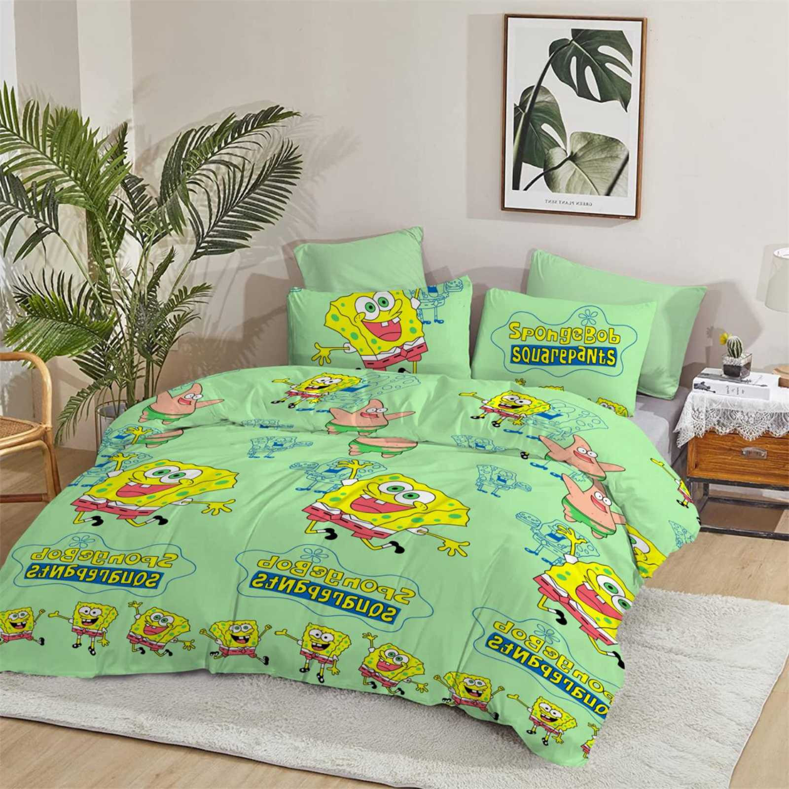 Ткань для постельного белья Бязь "Gold" Lux детская GL271green 