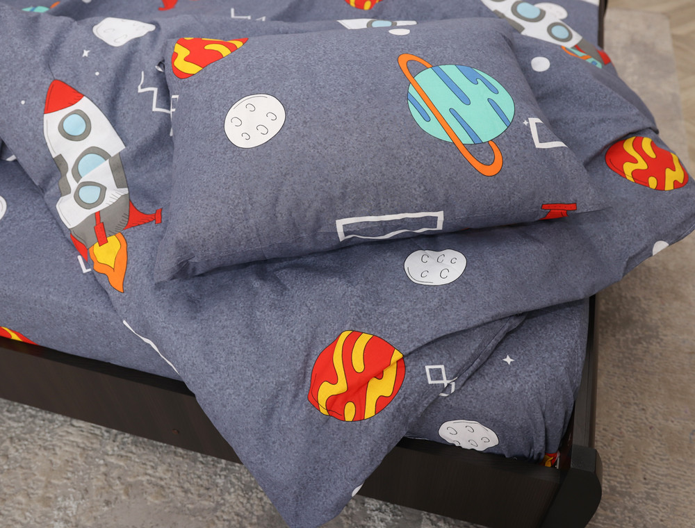 Дитячий комплект з Бязі "Gold" №16416 Черешенка™