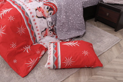 Полуторный набор постельного белья 150*220 из Бязи "Gold" №157966 Черешенка™