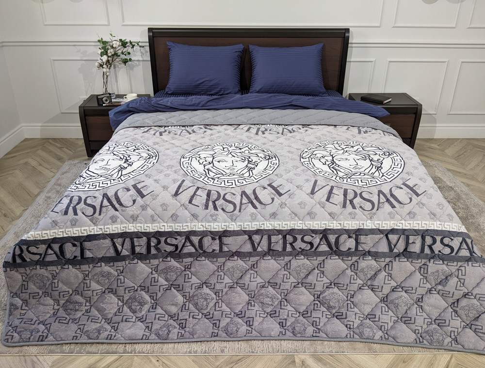 Євро-максі флісове стьобане покривало №55024