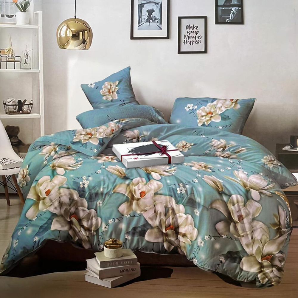 Полуторный набор постельного белья 150*220 из поликотона №203561 Черешенка™