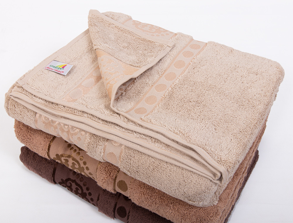 Комплект махрових банних рушників CESTEPE ORIENT-5 (150*90)