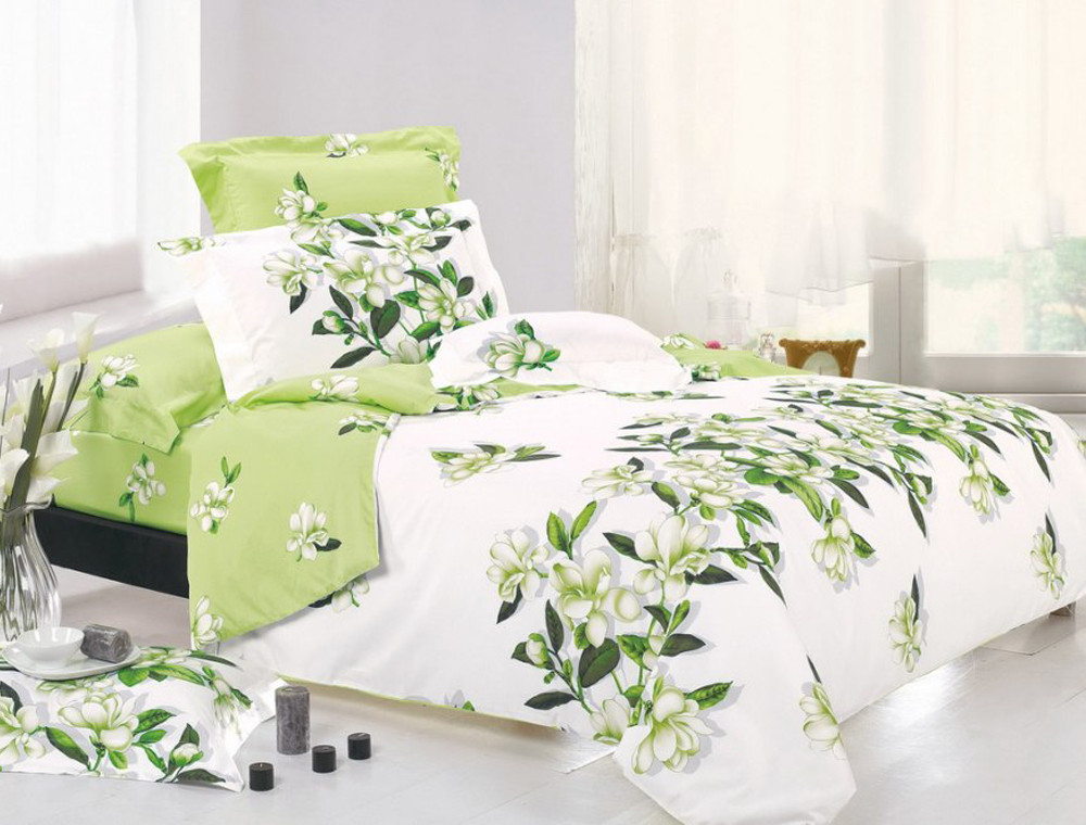 Двоспальний набір постільної білизни 180*220 із Бязі "Gold" №516912AB Черешенька™