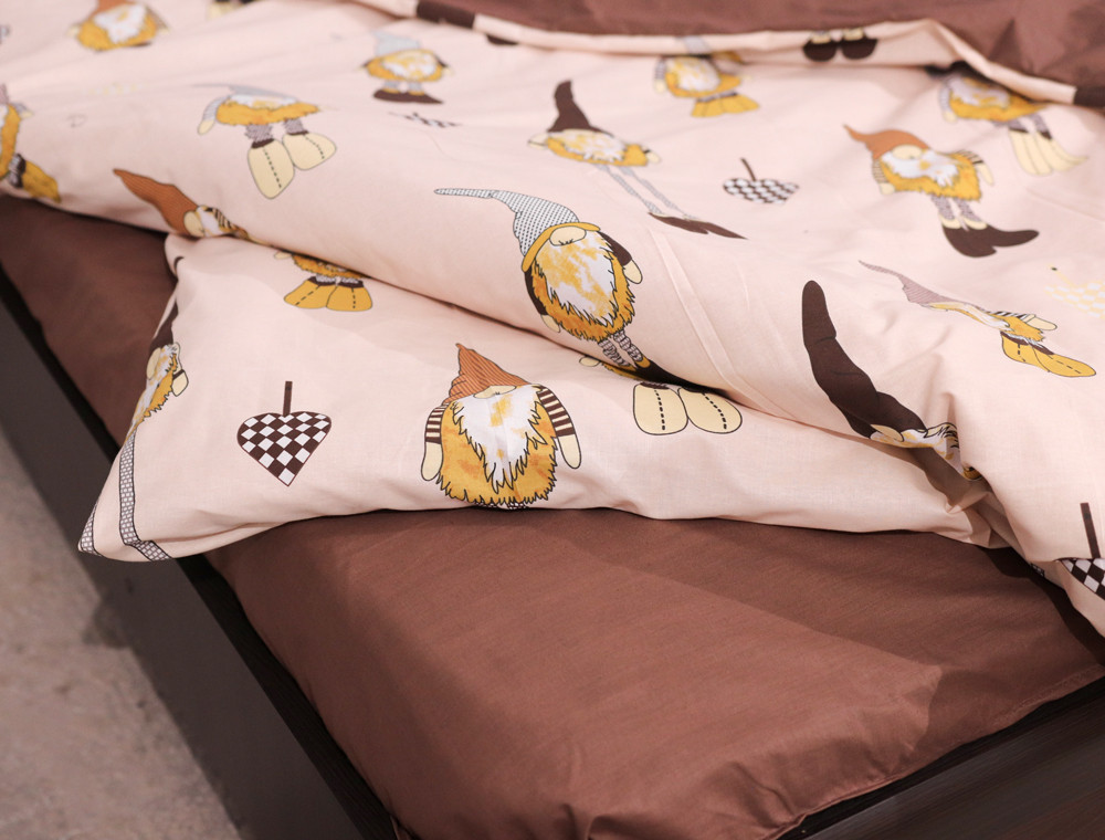 Евро макси набор постельного белья 200*220 из Бязи "Gold" №151803АВ Черешенка™