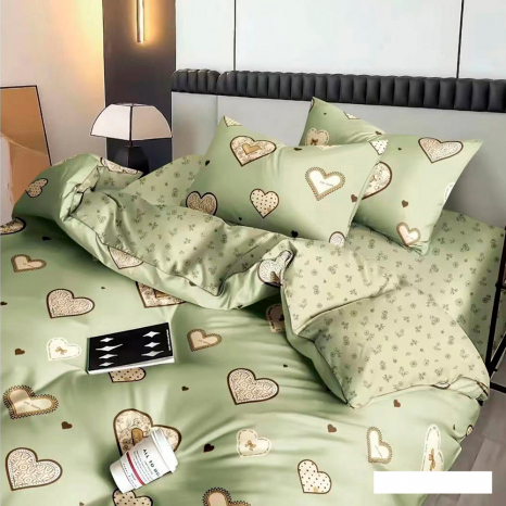 Ткань для постельного белья Сатин S-412 (A+В)-(60м+60м)