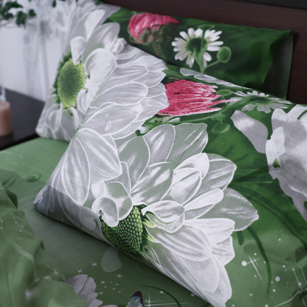 Семейный набор хлопкового постельного белья из Бязи "Gold" №156996 Черешенка™