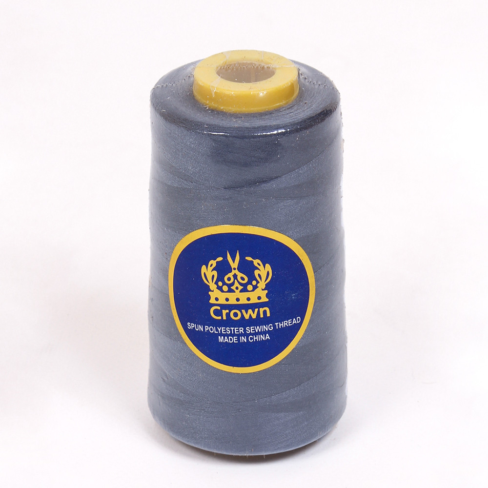 Нитки Crown 40/2 281 графітово-синій