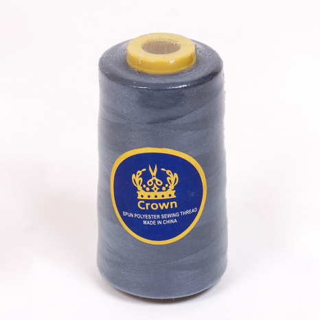 Нитки Crown 40/2 281 графітово-синій