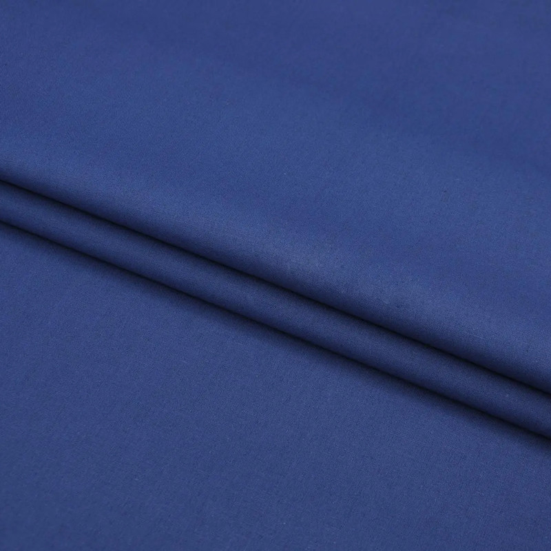 Тканина для постільної білизни Бязь "Gold" Lux однотонна GL1033blue (50м)