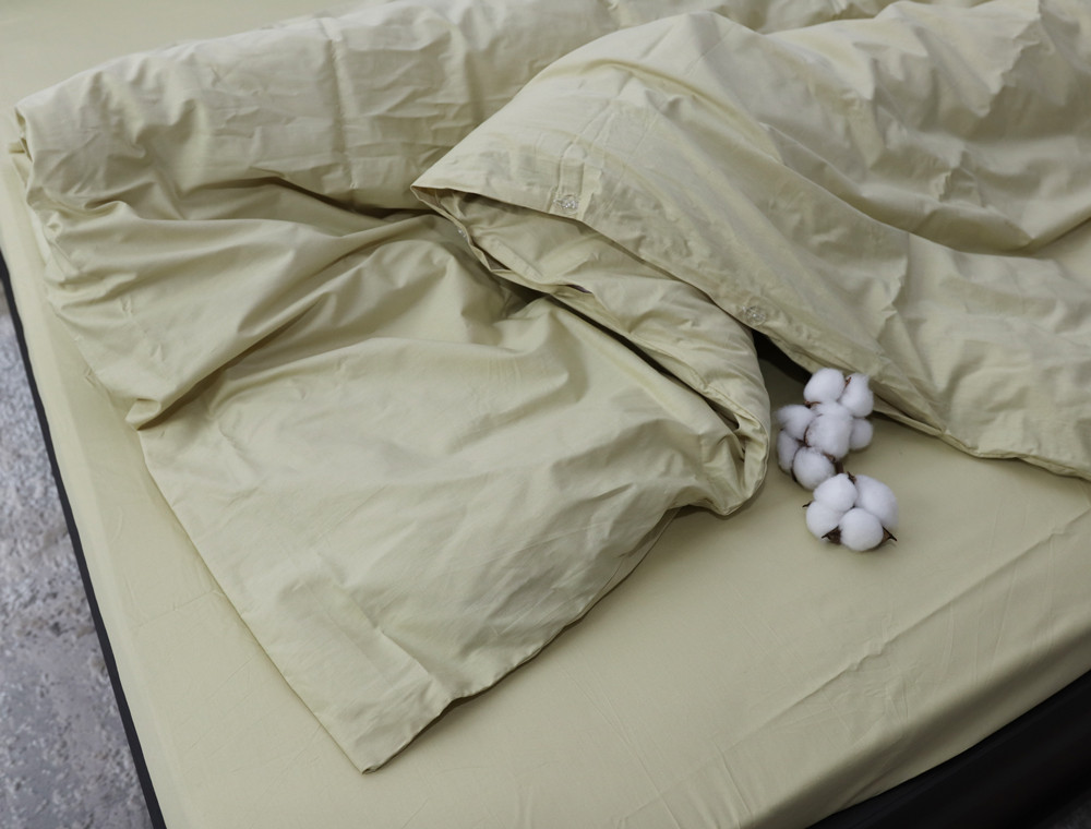 Двуспальный набор постельного белья 180*220 из Сатина №12-0619-S Черешенка™