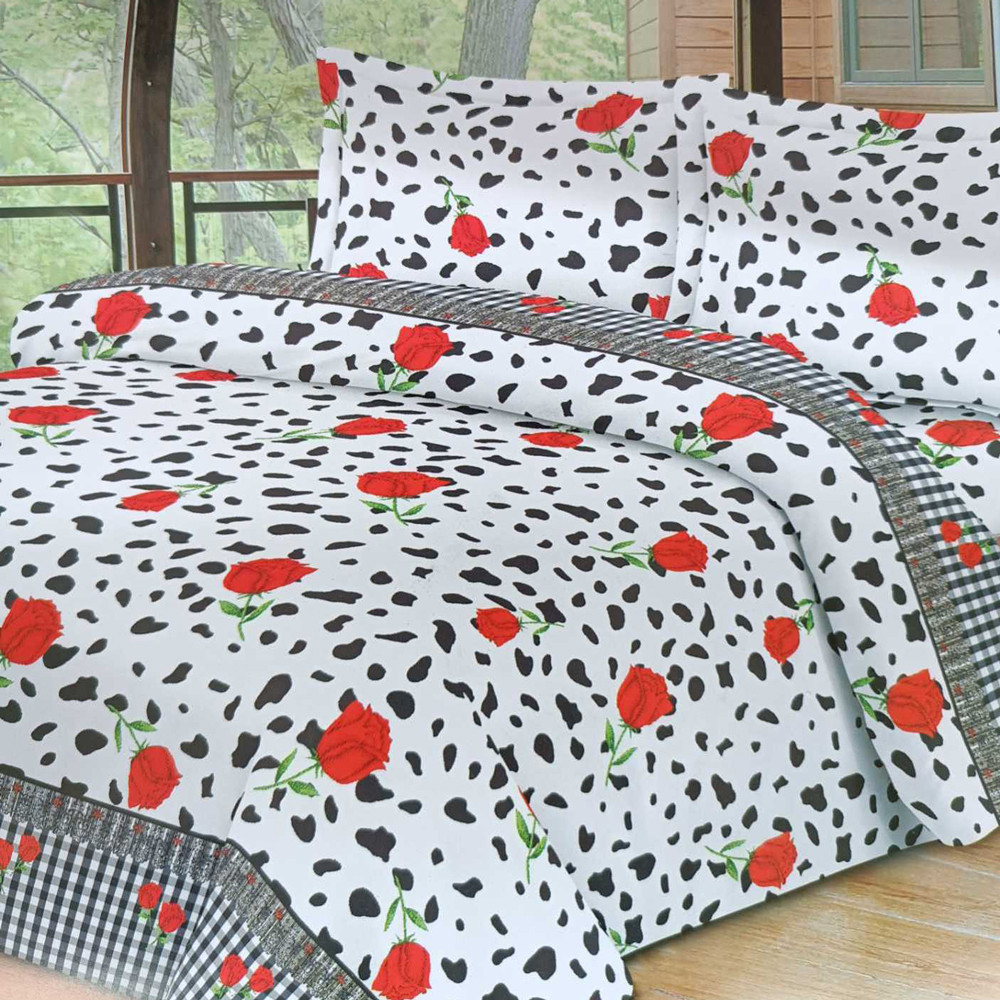 Полуторный набор постельного белья 150*220 из поликотона №207119 Черешенка™