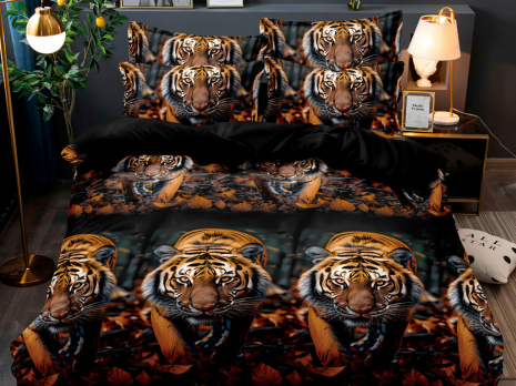 Полуторний набір постільної білизни 150*220 із полікотону №204833 Черешенька™