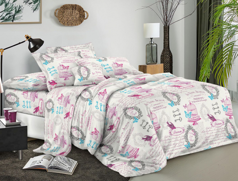 Тканина для постільної білизни Поліестер 75 PL17681 (60м)