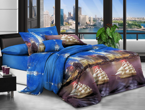 Тканина для постільної білизни Поліестер 75 PL2492 (60м)