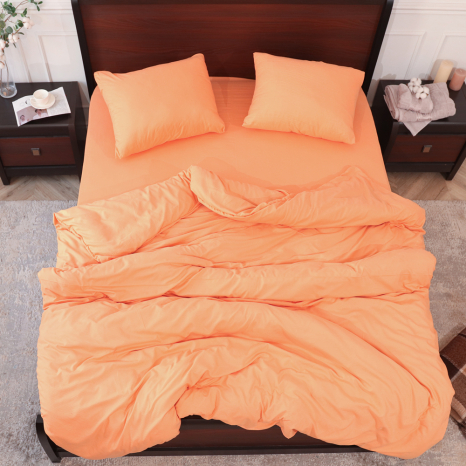 Двоспальний набір постільної білизни 180*220 із мікрофібри №201231 Черешенка™