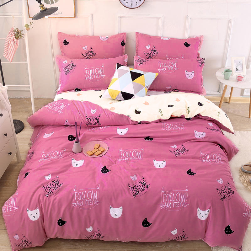 Евро макси набор постельного белья 200*220 из Бязи "Gold" №151466AB Черешенка™