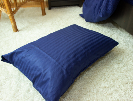 Двоспальний набір постільної білизни 180*220 зі Страйп Сатину №543920 KRISPOL™