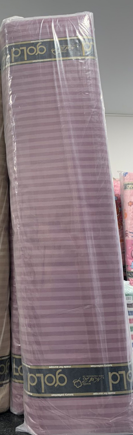 Тканина для постільної білизни Бязь "Gold" Lux однотонна GLS0905-wine (50м)