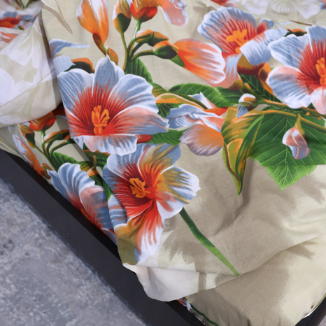 Двоспальний набір постільної білизни 180*220 із Бязі "Gold" №156901 Черешенка™