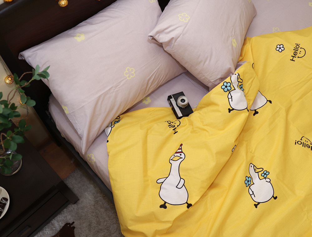 Євро-максі набір постільної білизни 200*220 із Бязі "Gold" №151568AB Черешенка™