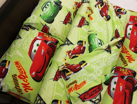 Дитячий комплект з Бязі "Gold" №16131 Черешенка™