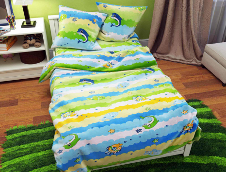 Ткань для постельного белья Бязь "Gold" Lux детская GLB082