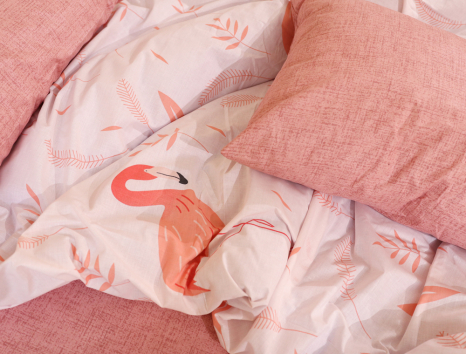 Сімейний набір постільної білизни із Бязі "Gold" №151267AB Черешенка™