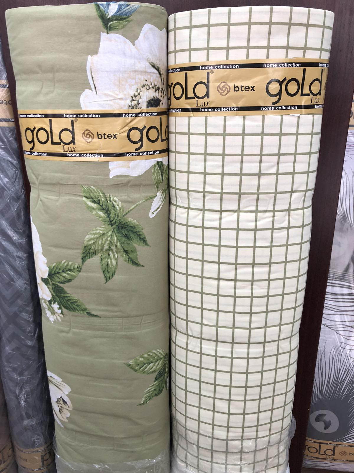 Тканина для постільної білизни Бязь "Gold" Lux GL5108 (A+B) - (50м+50м)