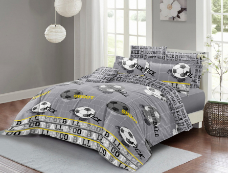 Ткань для постельного белья Бязь "Gold" Lux GL1839 (A+B) - (50м+50м)